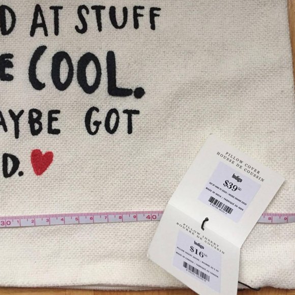 BNWT Indigo - Cushion cover & print (Matching set) - Picture 4 of 7